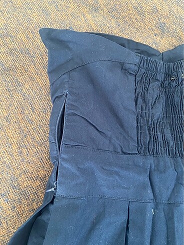 28 Beden Bershka straplez elbise