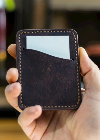 Kahverengi Vintage Erkek Cüzdan - Görsel 4