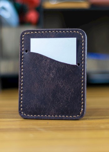 Kahverengi Vintage Erkek Cüzdan - Görsel 6