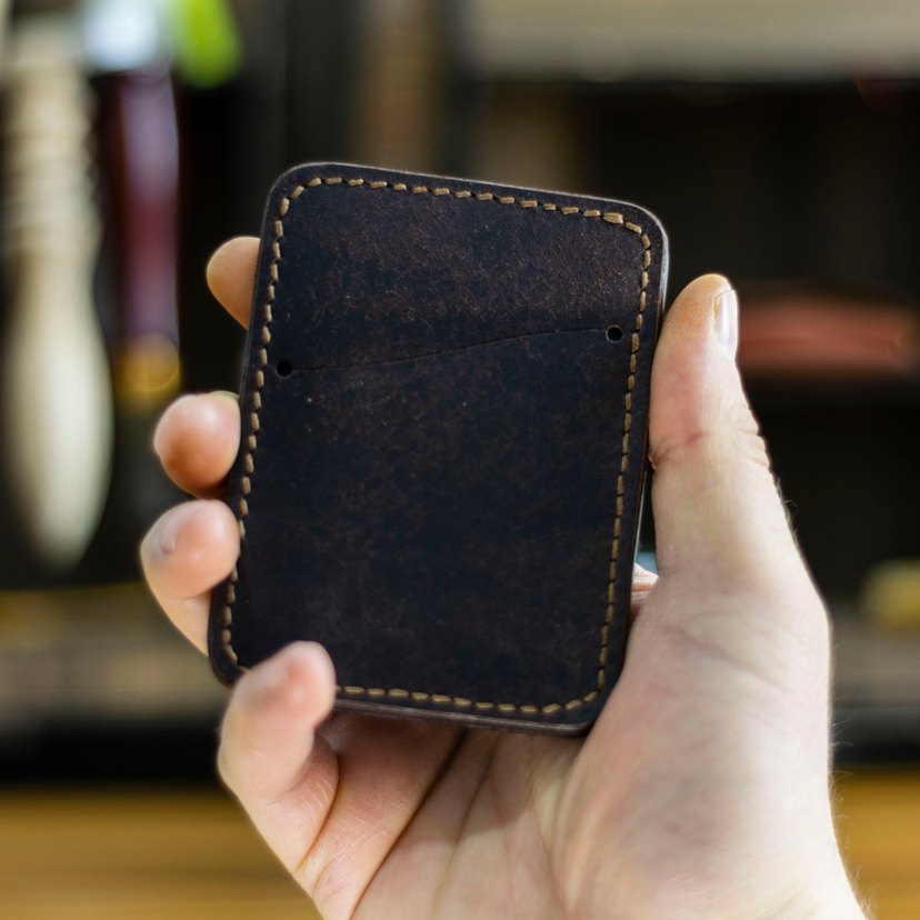 Kahverengi Vintage Erkek Cüzdan - Görsel 5