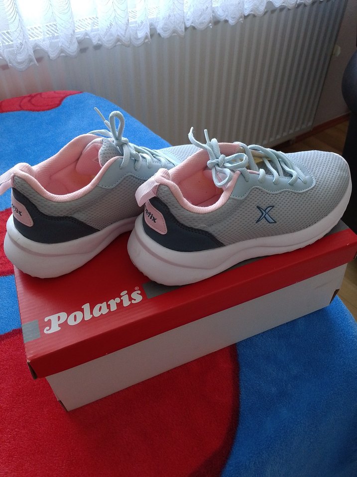 kinetik Gri Kadın Spor Ayakkabı - Görsel 3