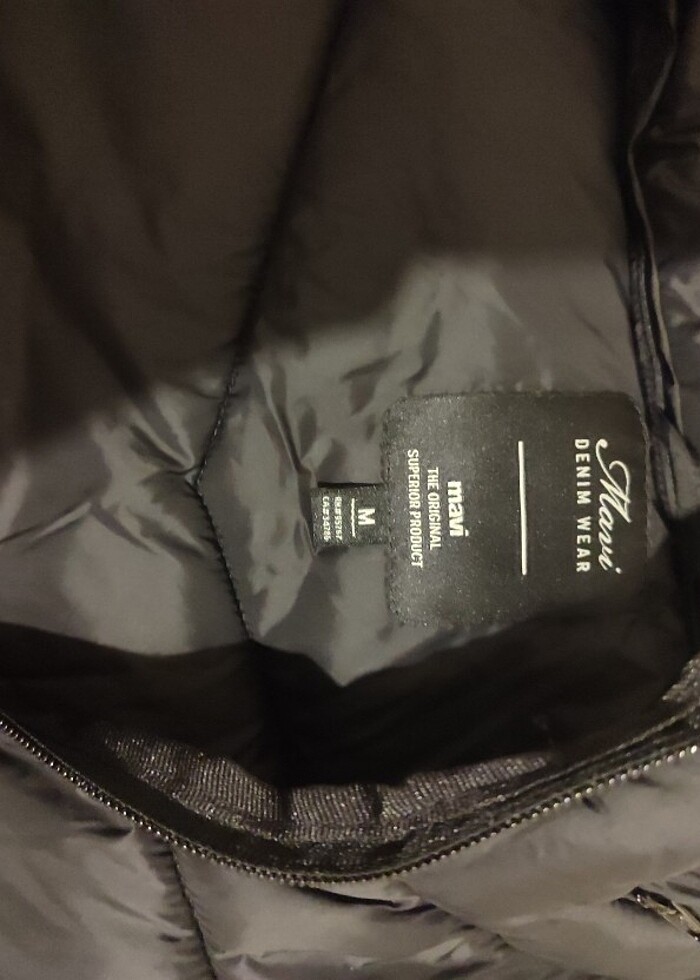 Mavi kadın mevsimlik mont - Görsel 2