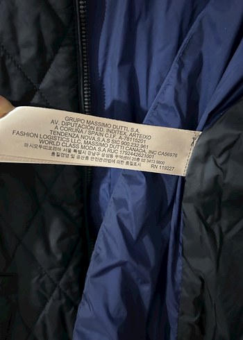 Kadın Siyah Fermuarlı Midi Ceket - Görsel 4