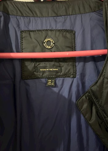 Kadın Siyah Fermuarlı Midi Ceket - Görsel 3