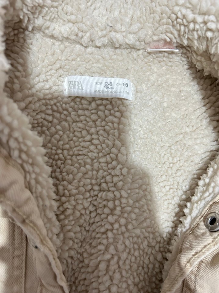 Zara Bej Düğmeli Erkek Çocuk Ceket - Görsel 4
