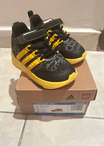 Adidas Sarı Siyah Erkek Çocuk Spor Ayakkabı - Görsel 2