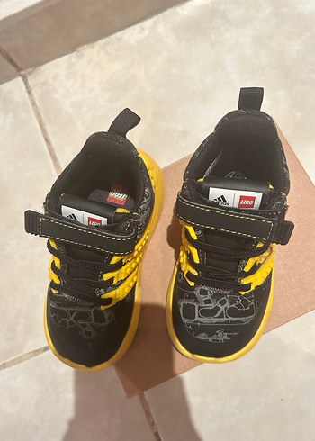 Adidas Sarı Siyah Erkek Çocuk Spor Ayakkabı - Görsel 3