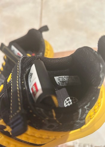 Adidas Sarı Siyah Erkek Çocuk Spor Ayakkabı - Görsel 4