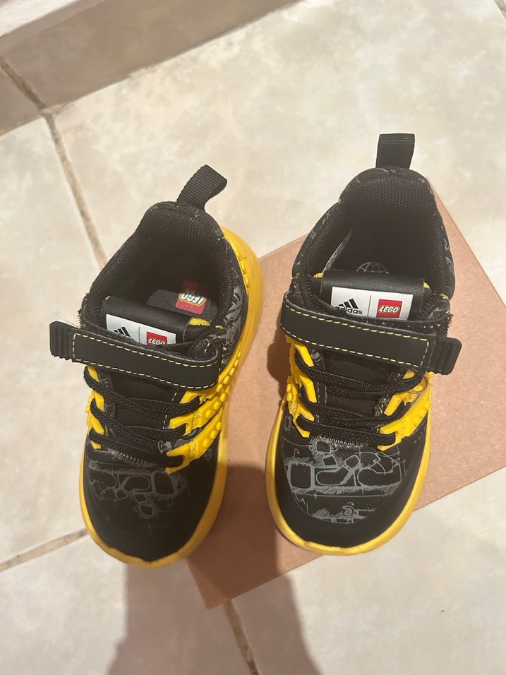 Adidas Sarı Siyah Erkek Çocuk Spor Ayakkabı - Görsel 3