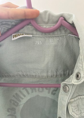 Erkek Çocuk Gri Nakışlı Denim Ceket - Görsel 3