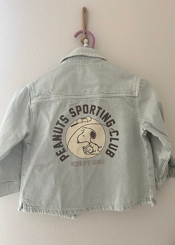 Erkek Çocuk Gri Nakışlı Denim Ceket - Görsel 2