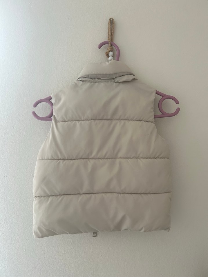 Zara Erkek Çocuk Gri Fermuarlı Yelek - Görsel 2