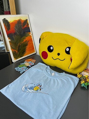 s/m Beden Pokemon Squirtle Nakış ?????