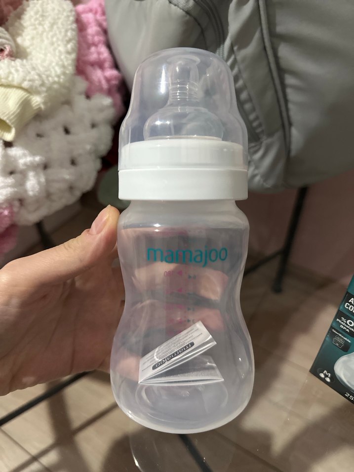 Mamajoo Gri Bebek Biberonu 250 ml - Görsel 2