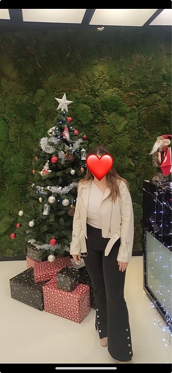 Bej deri ceket