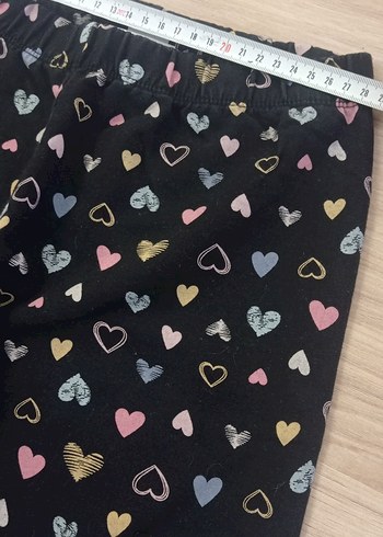 Kız Çocuk Çok Renkli Baskılı Tayt - Görsel 4