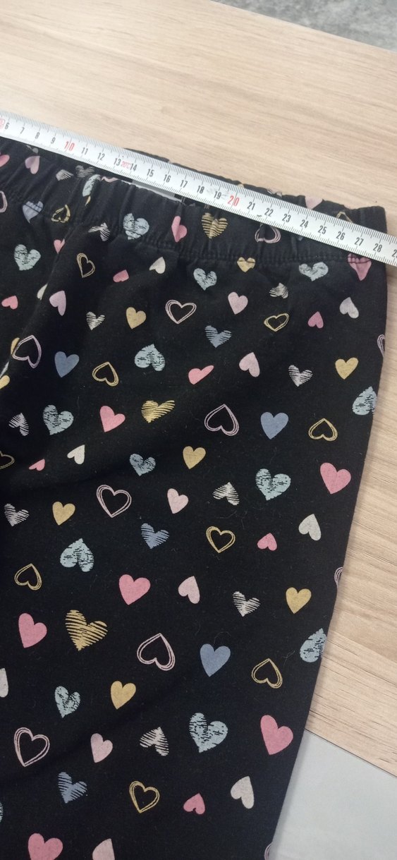 Kız Çocuk Çok Renkli Baskılı Tayt - Görsel 4