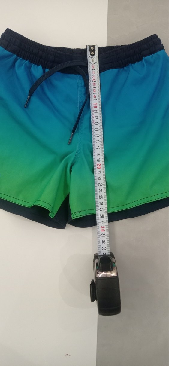 Erkek Çocuk Renkli Batik Desenli Mayo Şortu - Görsel 3