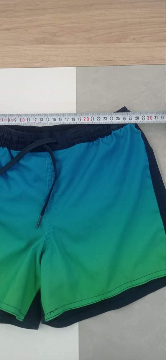 Erkek Çocuk Renkli Batik Desenli Mayo Şortu - Görsel 4