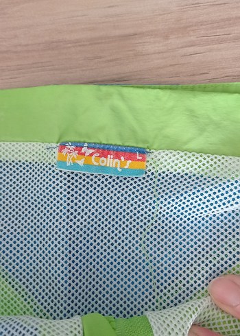 Colins marka Yeşil Baskılı erkek Deniz mayosu - Görsel 5