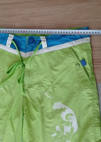 Colins marka Yeşil Baskılı erkek Deniz mayosu - Görsel 3