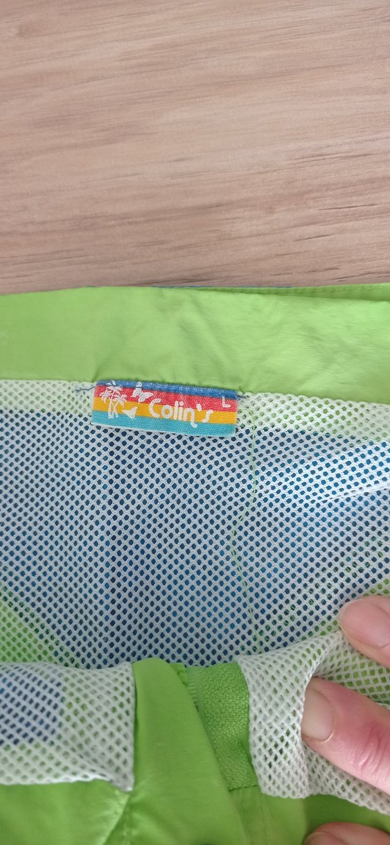 Colins marka Yeşil Baskılı erkek Deniz mayosu - Görsel 5