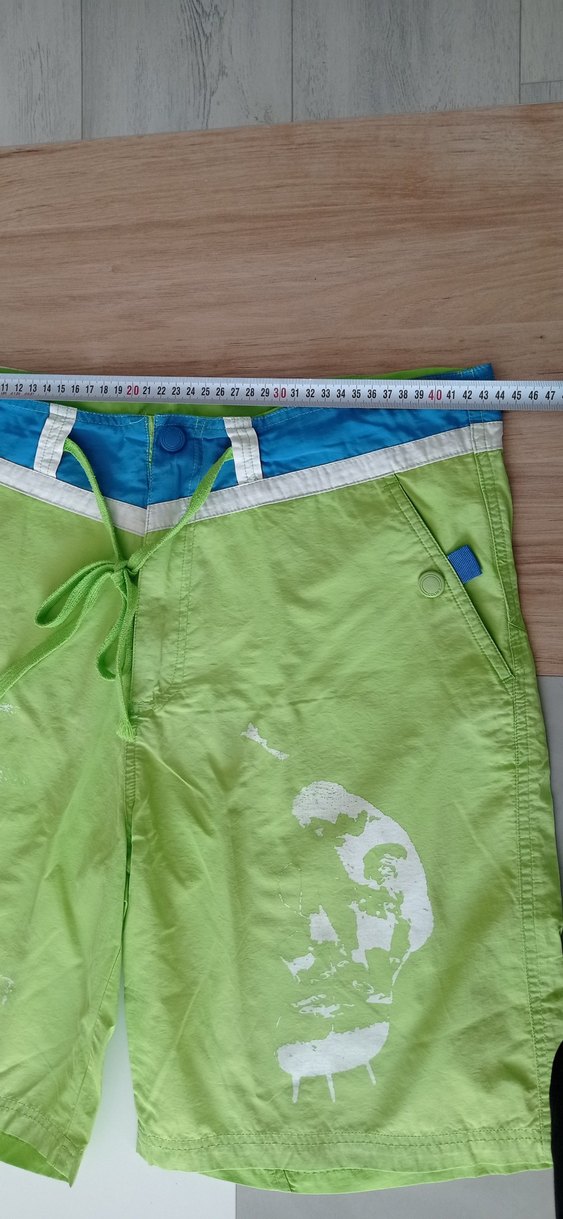 Colins marka Yeşil Baskılı erkek Deniz mayosu - Görsel 3