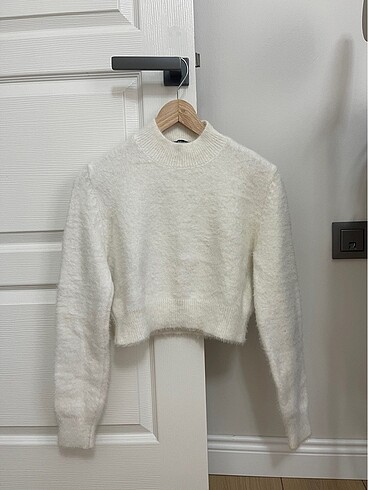 Addax crop tüylü kazak