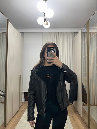 Zara motorcu ceket