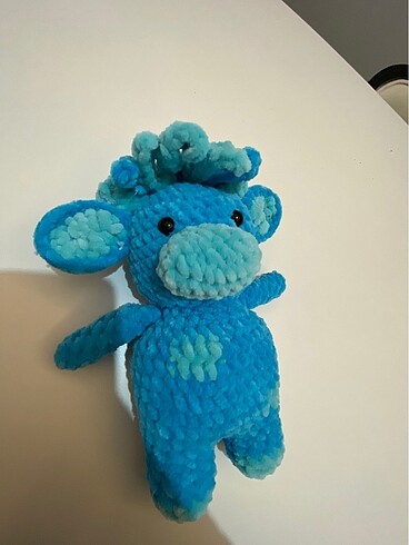  Beden Renk Amigurumi kadife inek