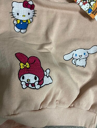 24-36 Ay Beden ten rengi Renk Hello kitty zara sweatshirt