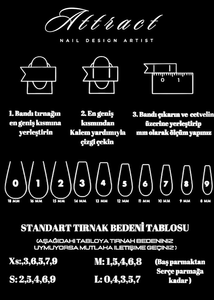 Simli bordo takma tırnak seti - Görsel 3