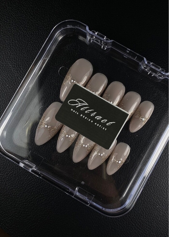 Disco detay jel tırnak seti - Görsel 3