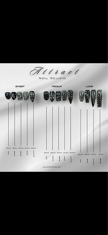 ???? ~ Medium almond - Görsel 3