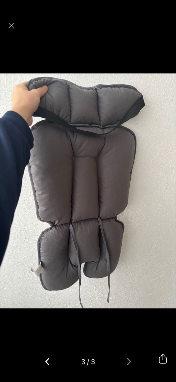 Babyjem Gri Nokta Puset ve Mama Sandalyesi Minderi - Görsel 3