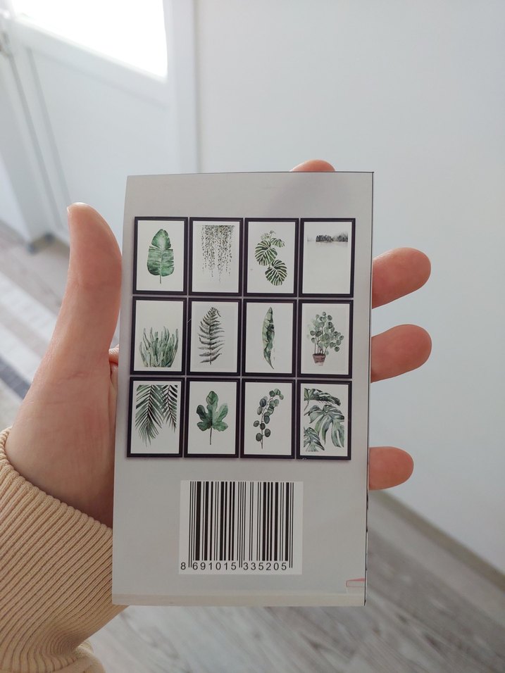 Bitki Temalı Sanat Kartları Seti - Görsel 2