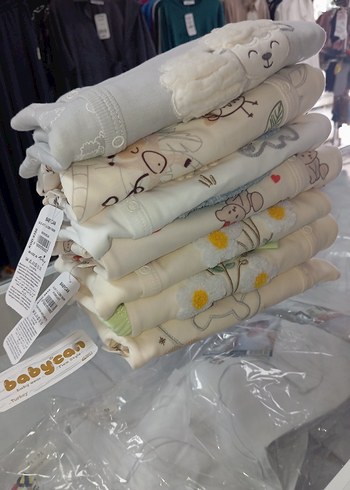 Bebek Erkek Gri Beyaz Uzun Kollu Hastane çıkışı - Görsel 7