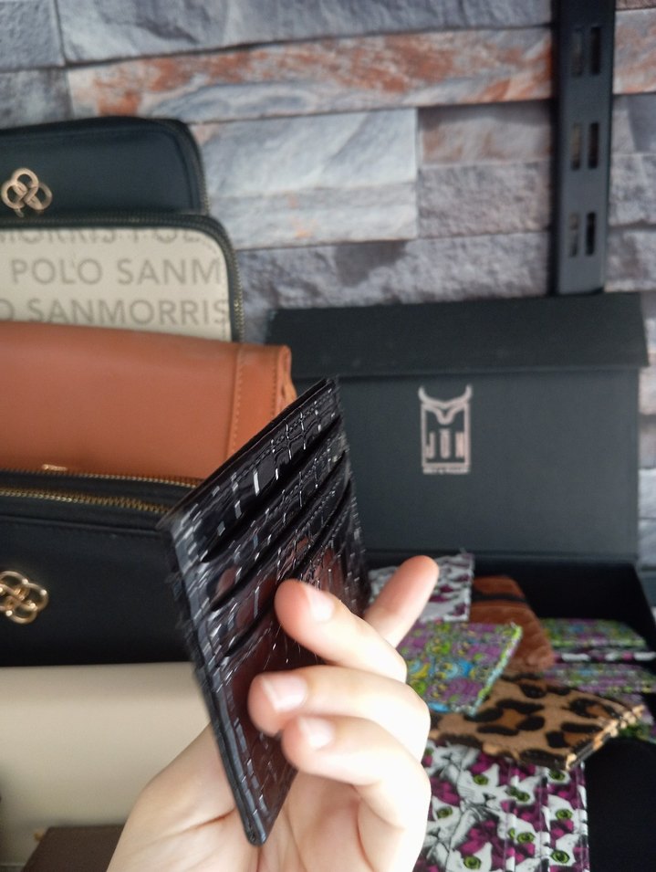 Deri görünümlü kartlık - Görsel 2