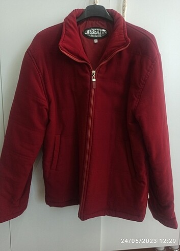 xl Beden bordo Renk Kadın Mont