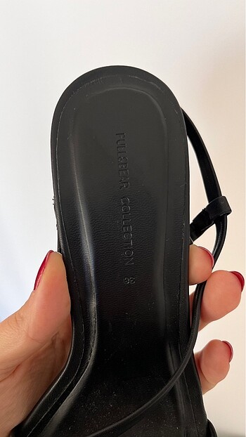 38 Beden Topuklu sandalet