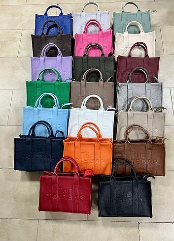  Beden çeşitli Renk Tote Bag