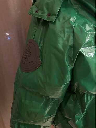 Moncler Moncler yeşil şişme mont