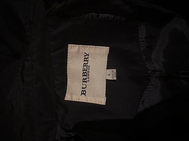 Burberry Burberry trenkçkot kısa