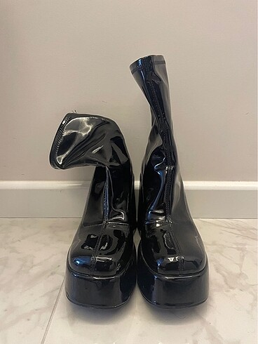 Bershka bershka parlak platform bot