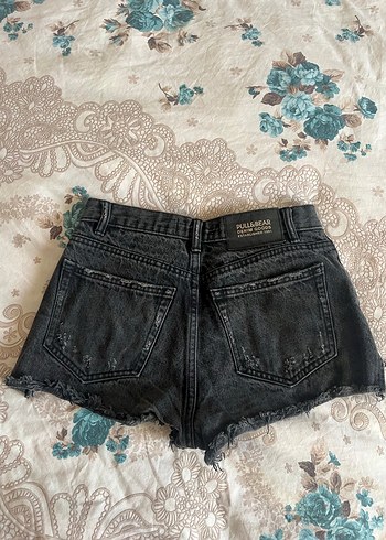 Kadın siyah Şort - Görsel 2