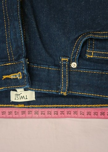 Twist Koyu Mavi Denim Jean