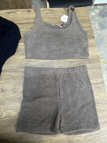 Peluş pijama takımı