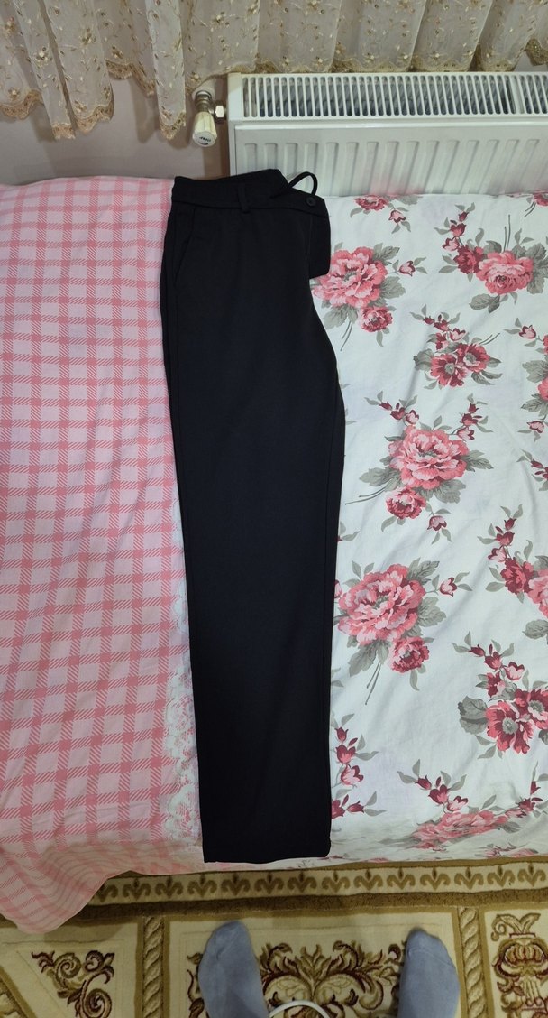 Erkek Kumaş Pantolon, Kemerli - Görsel 3