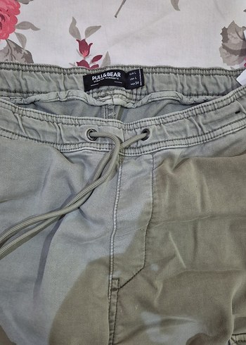 Yeşil Erkek Bol Kesim Joger Pantolon - Görsel 5