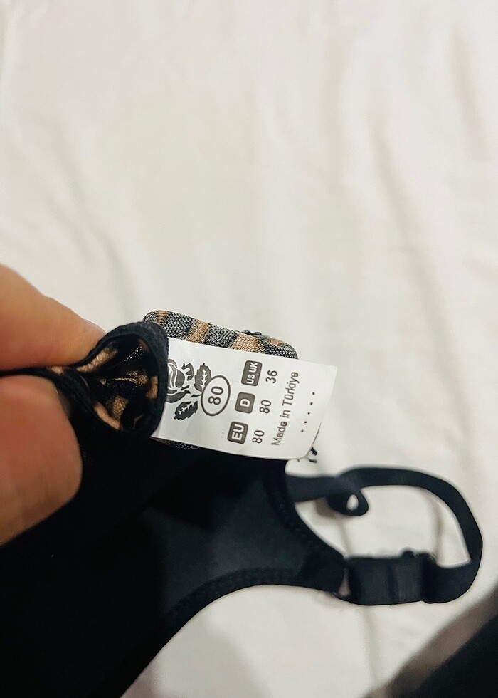 Leopar desenli sütyen - Görsel 2